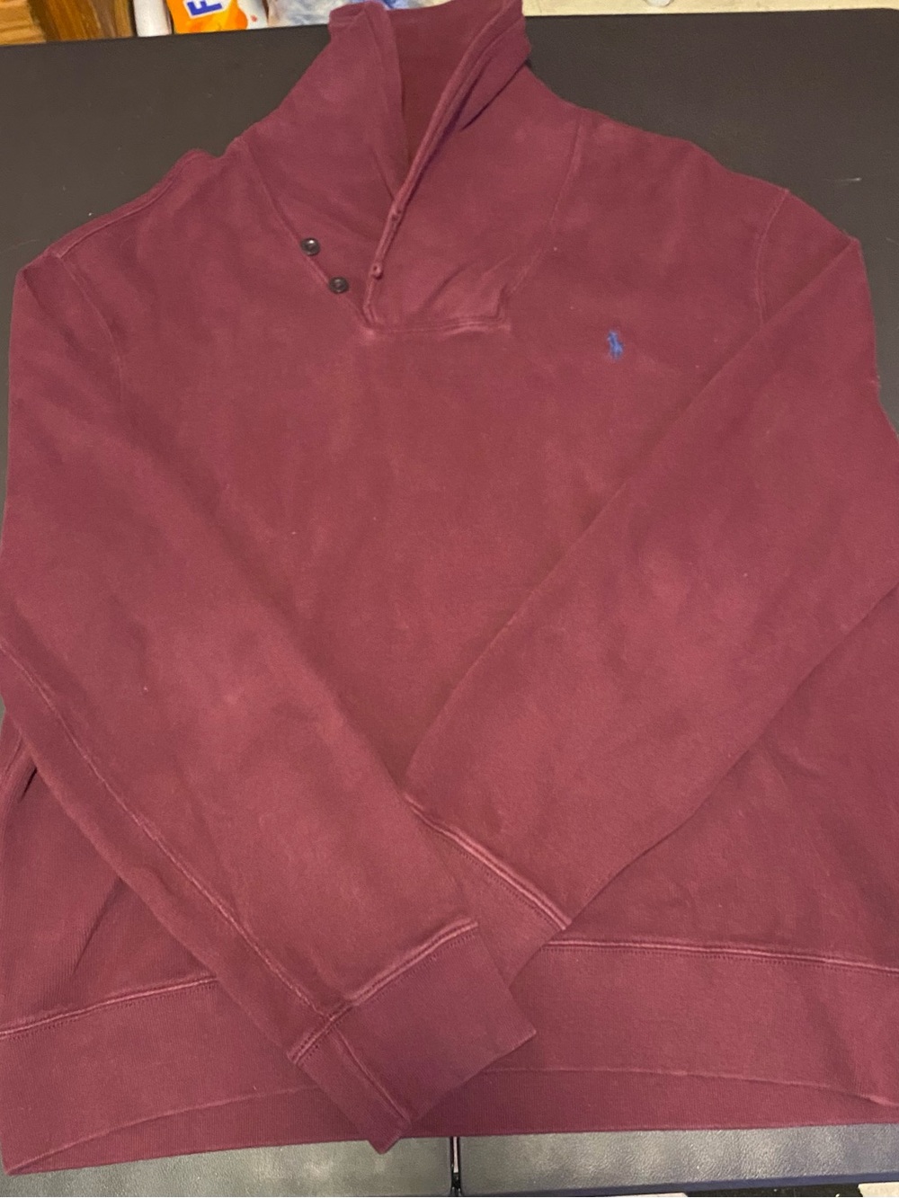 Ralph Lauren polo shawline sweater
